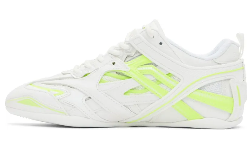 Balenciaga Off-White & Yellow Drive Sneakers (635497 W3AZ2) (3)