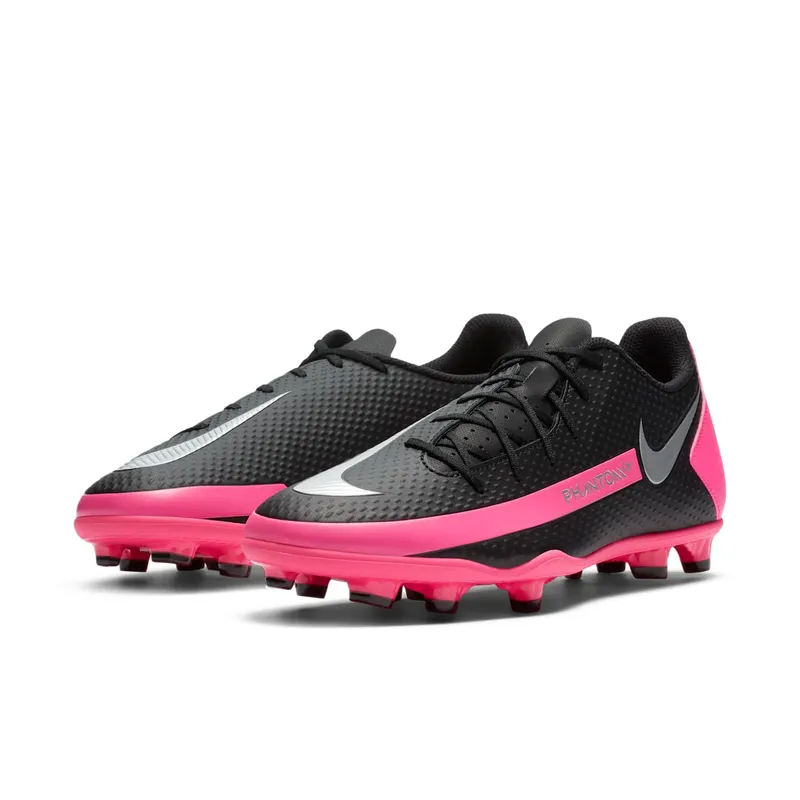 Nike Phantom GT Club MG Black Pink Blast Black/Pink Blast-Metallic Silver (CK8459-006)