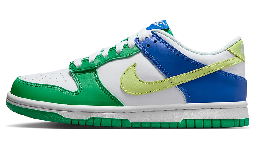 Nike Dunk Low GS “Green/Blue” (FN6973-100)