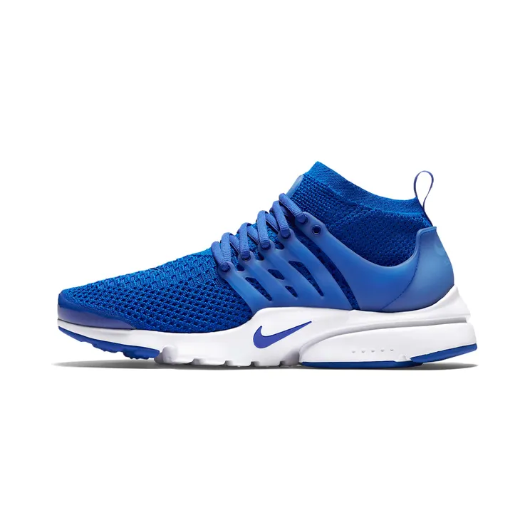 Nike Air Presto Flyknit Ultra “Racer Blue / White / Total Crimson” (835570-400)
