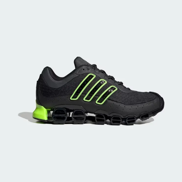 adidas Megaride “Carbon / Core Black / Signal Green” (JR2191)