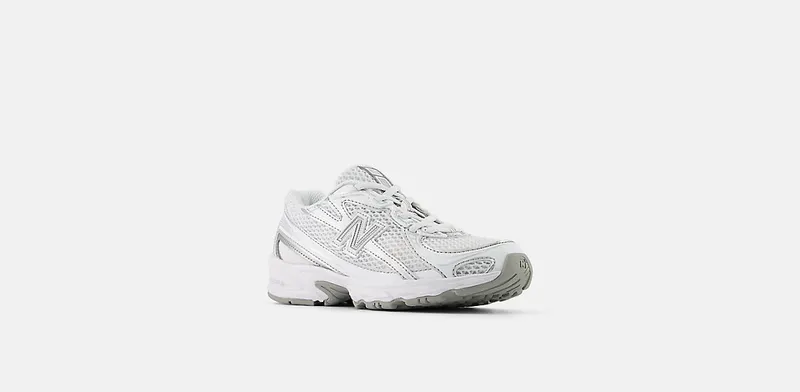 New Balance 740 Bungee Lace White Silver Metallic (PZ740WM)