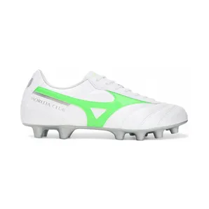 Mizuno Morelia II Club MD White Neon Green Galaxy Silver (P1GA251637)