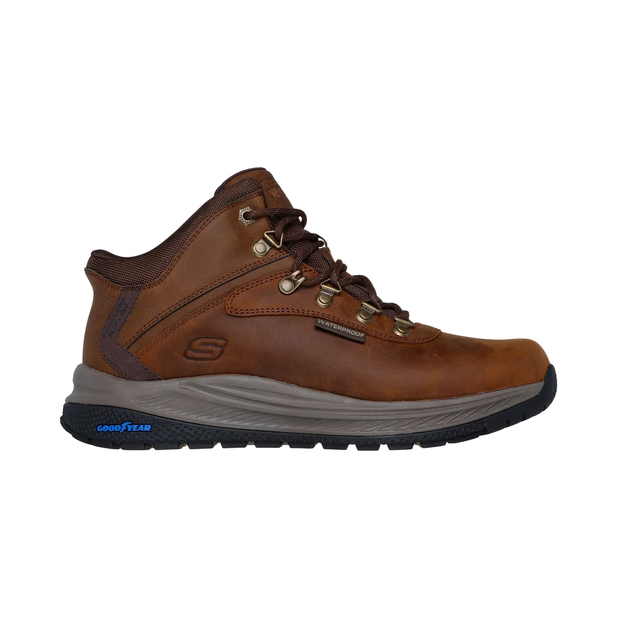 skechers-relaxed-fit 205285 BRN