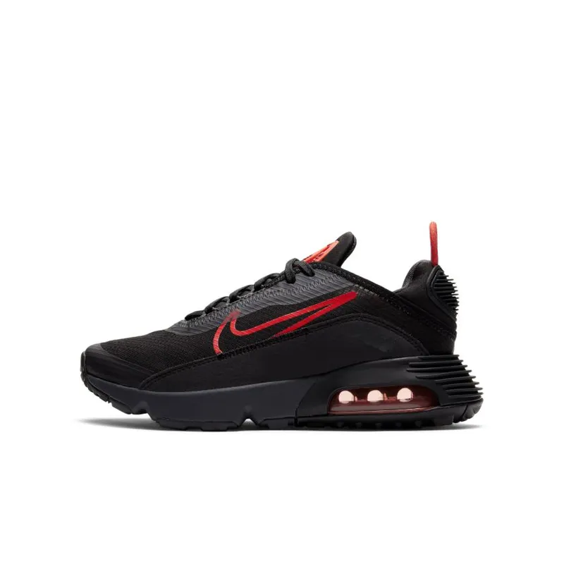 Nike Air Max 2090 Black Bright Crimson (GS) Black/Anthracite-White-Bright Crimson (CJ4066-007)