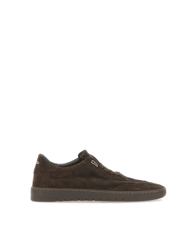 Piumha Studio suede lace-up – Bruin (PHU021)