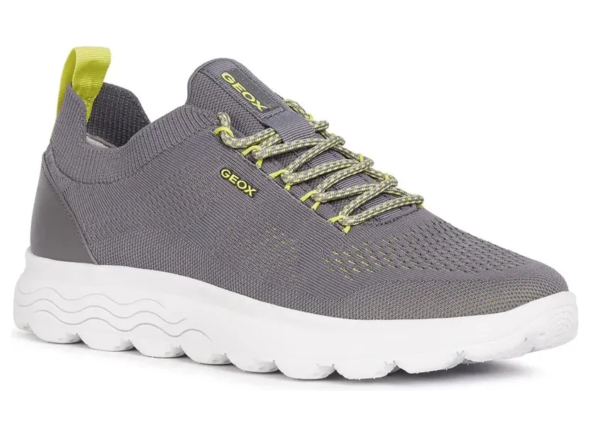 Geox sneaker Limoen / Donkergrijs (U15BYA0006K-C9002)
