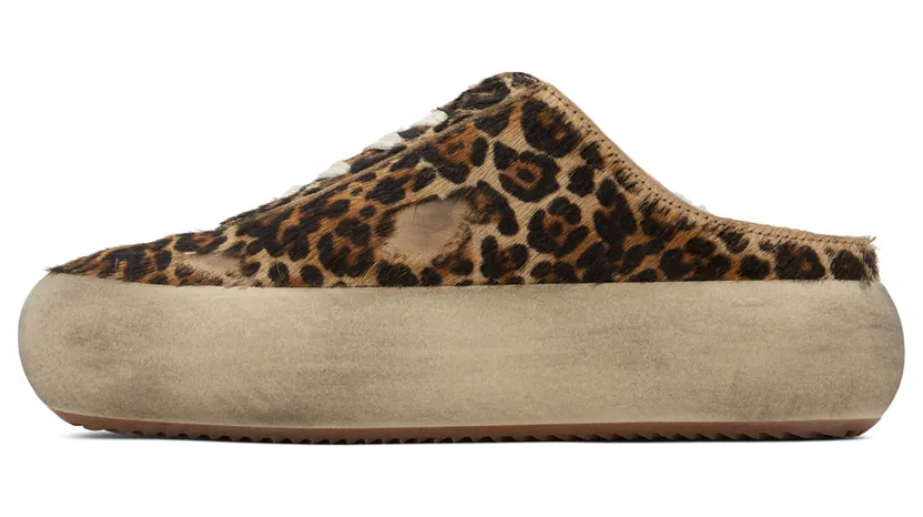 Golden Goose Brown Space-Star Sabot Sneakers (GWF00322.F003000.81472) (3)