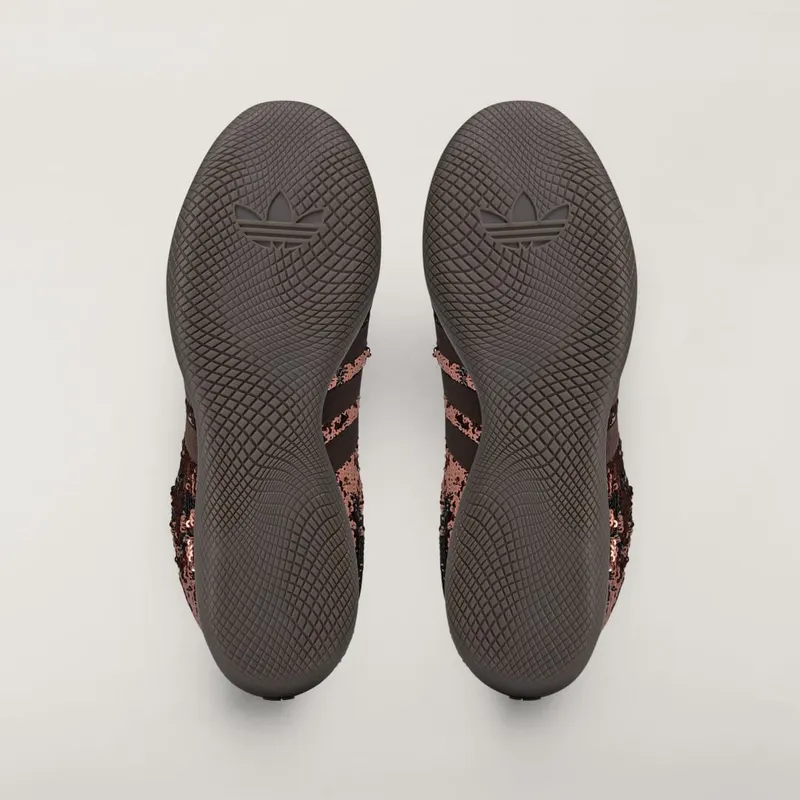Adidas Wales Bonner Karintha Lo “Sequin / Dark Brown” (KH8798)