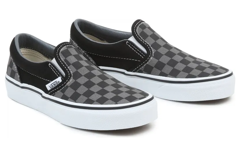 Vans Classic Slip-On Checkerboard Pewter (PS)