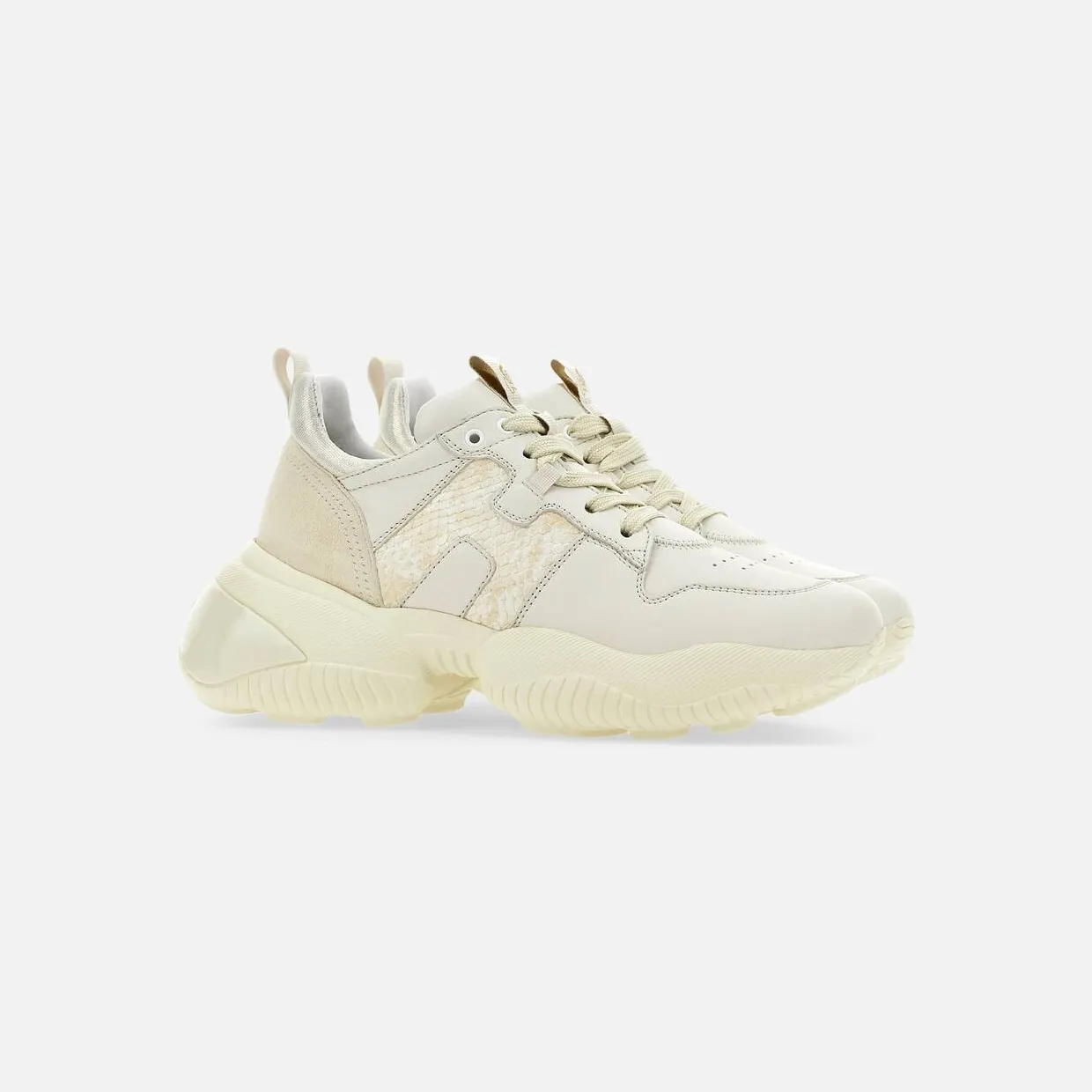Hogan Interaction Beige White Silver (HXW5680EU10OEP0RUB)