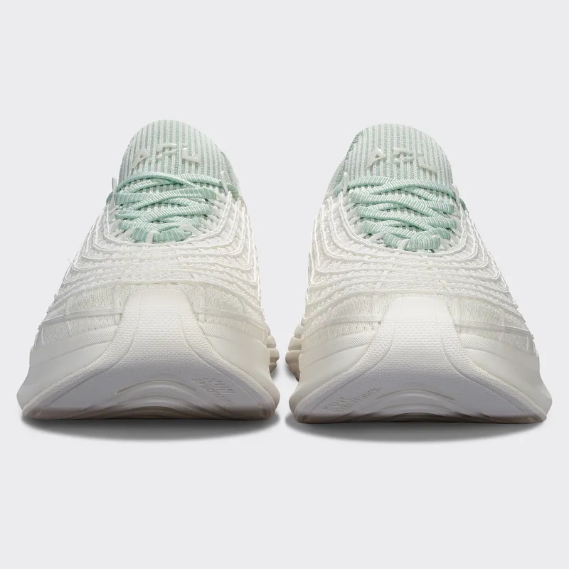 APL TechLoom Zipline “Ivory/Matcha/Ribbed” (Women)