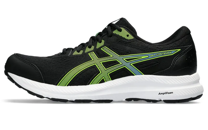 ASICS Gel-Contend 8 Black Electric Lime (1011B492-012)