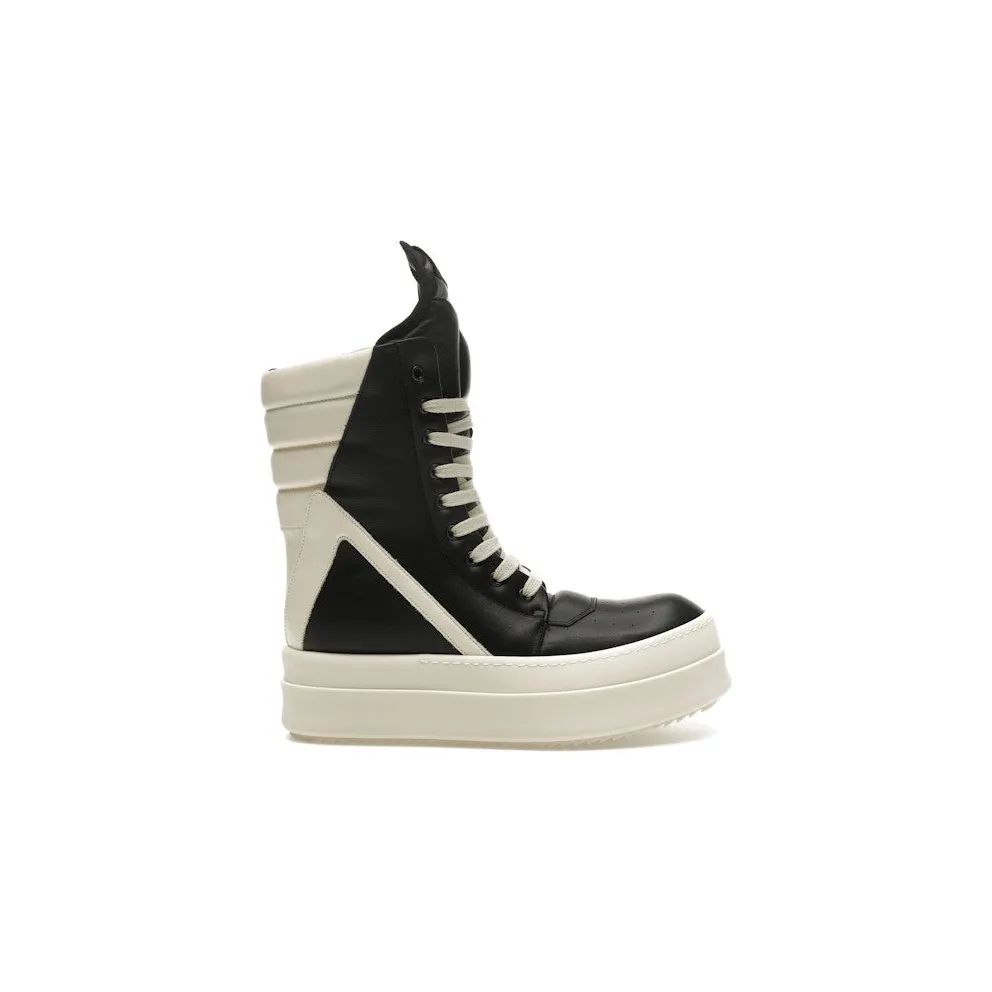 Rick Owens Porterville Mega Geobasket Black Milk (RU02D6855LCO-911)