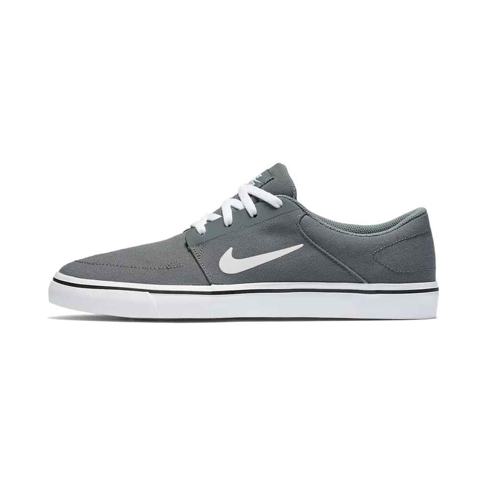 Nike Sb Portmore Canvas Low Skate Shoes Grey (723874-004)