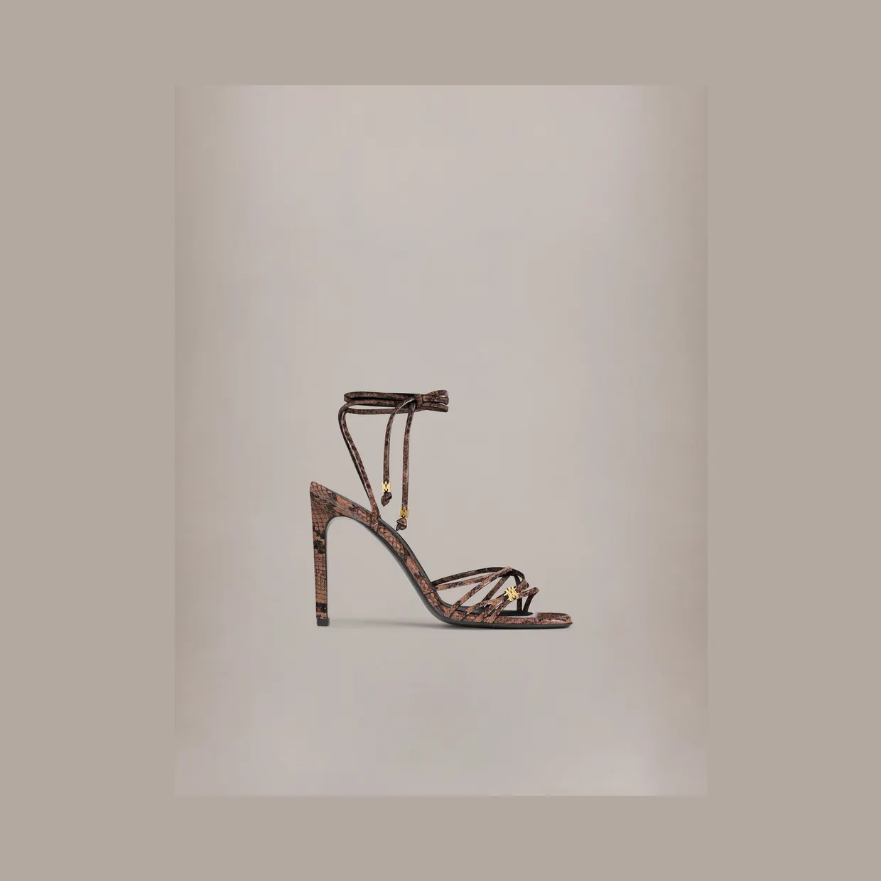 Amiri MA Heeled Sandal “Brown” (AWHEHL1005-210)
