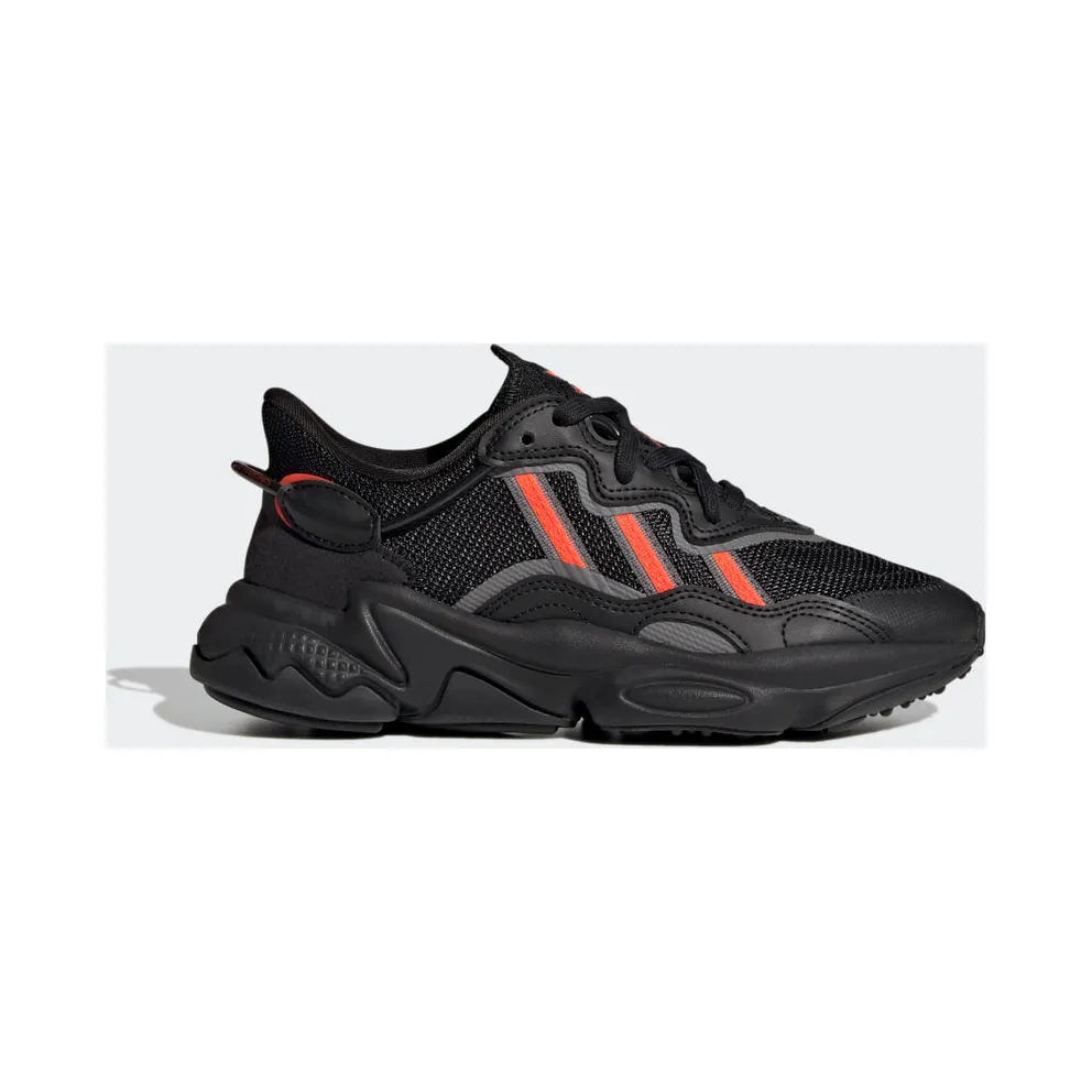 adidas OZWEEGO Schuh Core Black / Solar Red / Grey Six (GV8888)