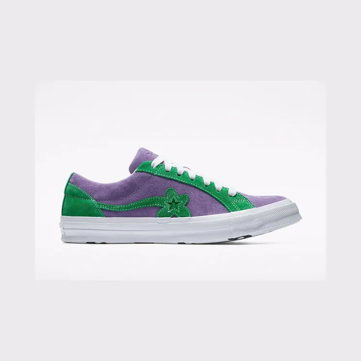 Converse One Star TTC Golf Le Fleur Purple Heart Green (162128C)