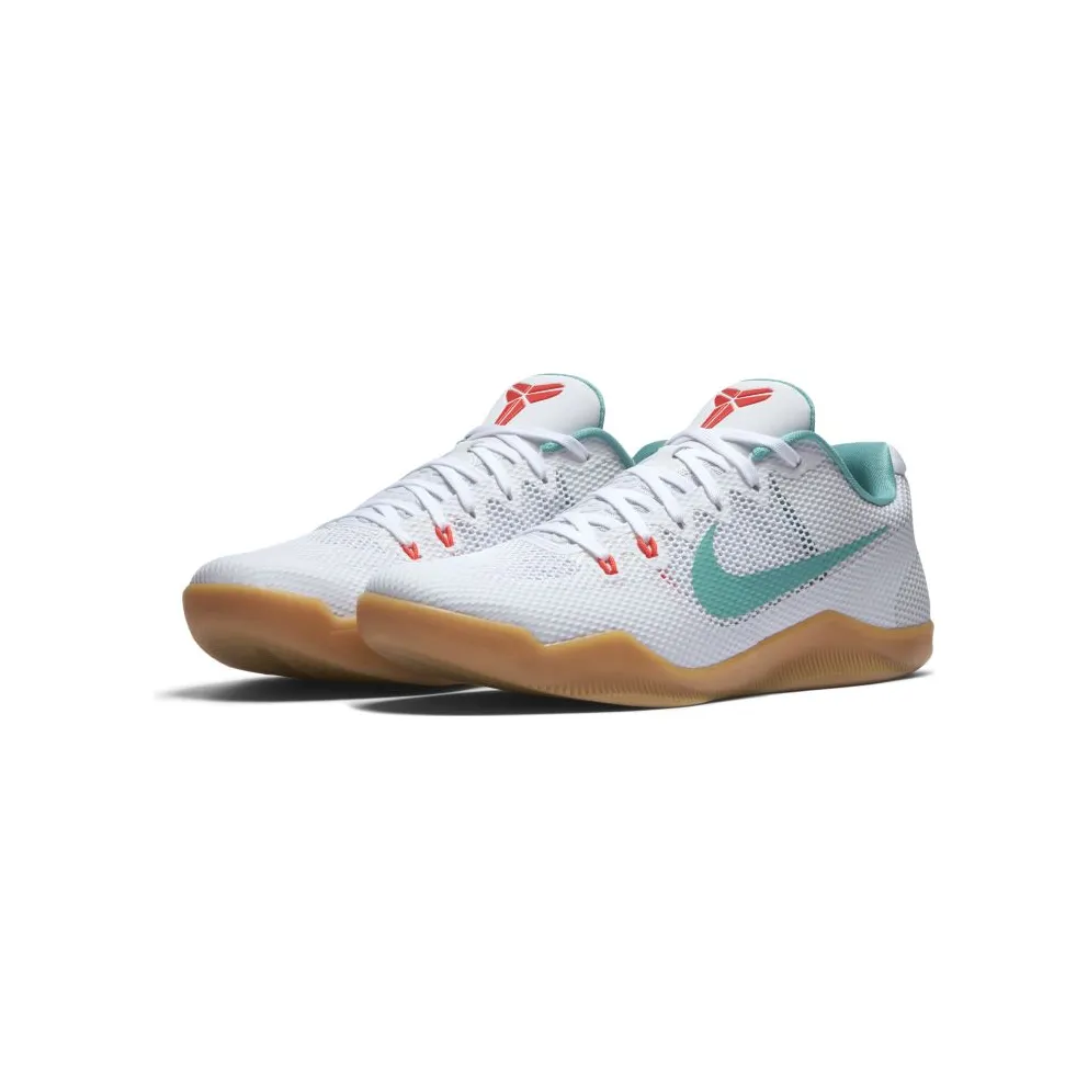 Nike Kobe 11 EM Low Summer Pack White/Washed Teal-Bright Crimson (836183-103)