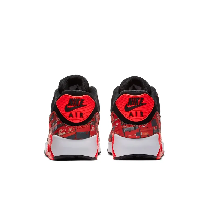 Nike x Atmos Air Max 90 ‘We Love ‘ Box Pack (Bright Crimson) (2018) (AQ0926-001)
