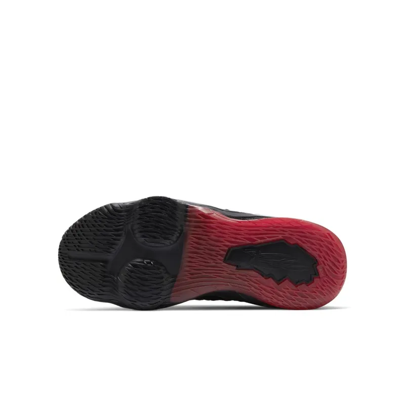 Nike LeBron 17 Infrared (GS) Black/White-University Red (BQ5594-006)