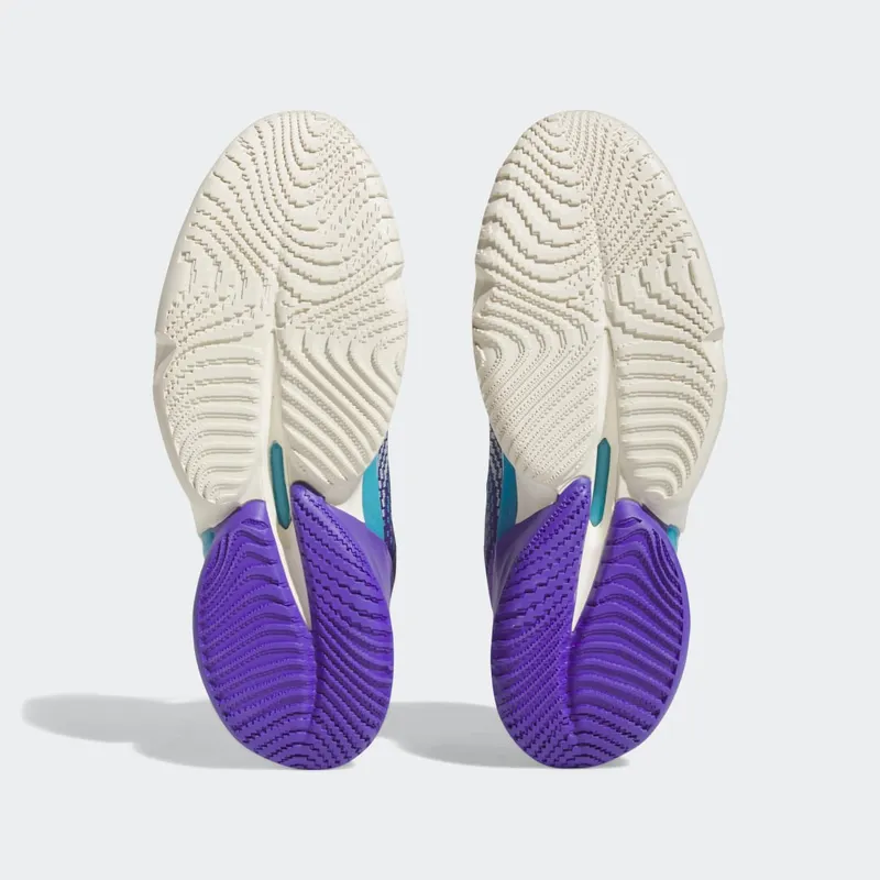 adidas D.O.N. Issue 4 Purple Rush / Off White / Clear Aqua (HR0710)