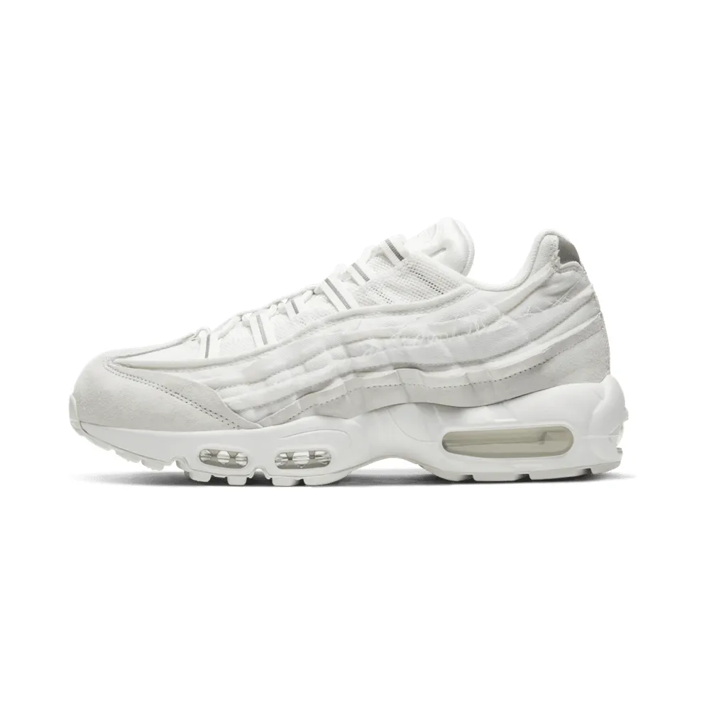 Nike COMME des GARÇONS x Air Max 95 White (2020) (CU8406-100)