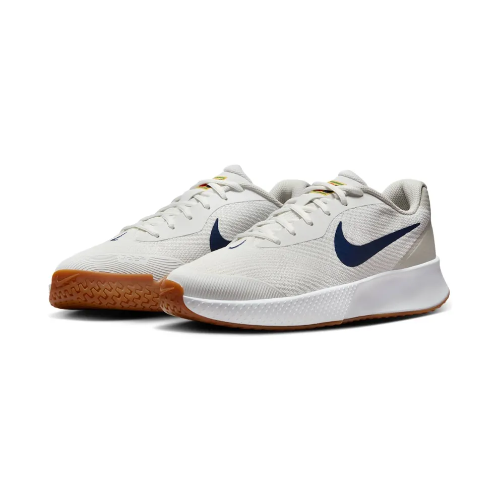 Nike Court Vapor Lite 3 HC Summit White Light Bone Gum Medium Brown Binary Blue (FZ2156-100)
