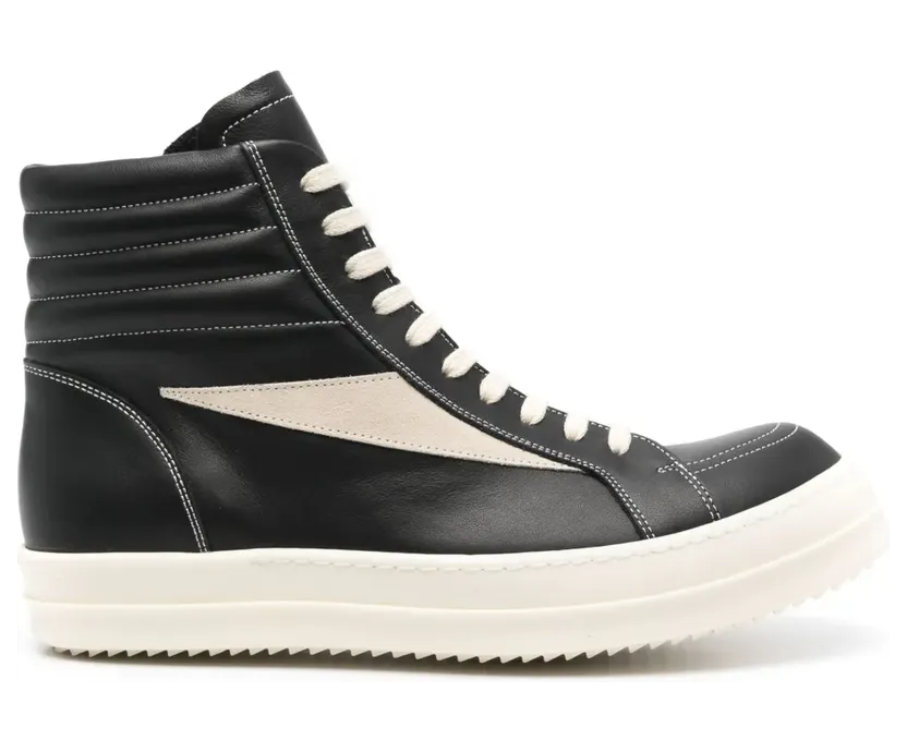 Rick Owens Vintage High-Top-Sneakers “Black” (RU02D6896LCOLVS)