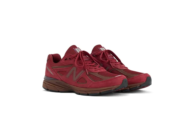New Balance 990v4 Made in USA “Monarch Burgundy” (U990BR4): het bordeaux paar dat je op 24 september niet mag overslaan