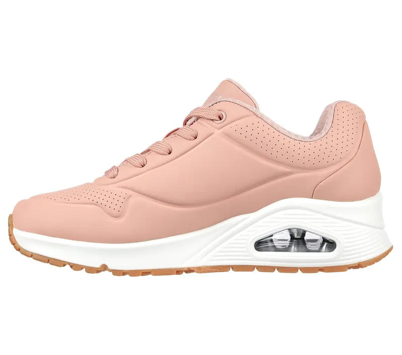 Skechers UNO – Stand on Air Sneaker Blush Pink