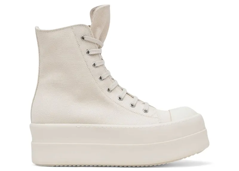 Rick Owens DRKSHDW Mega Bumper Sneaks Milk (DU01F4831-DO-1111)