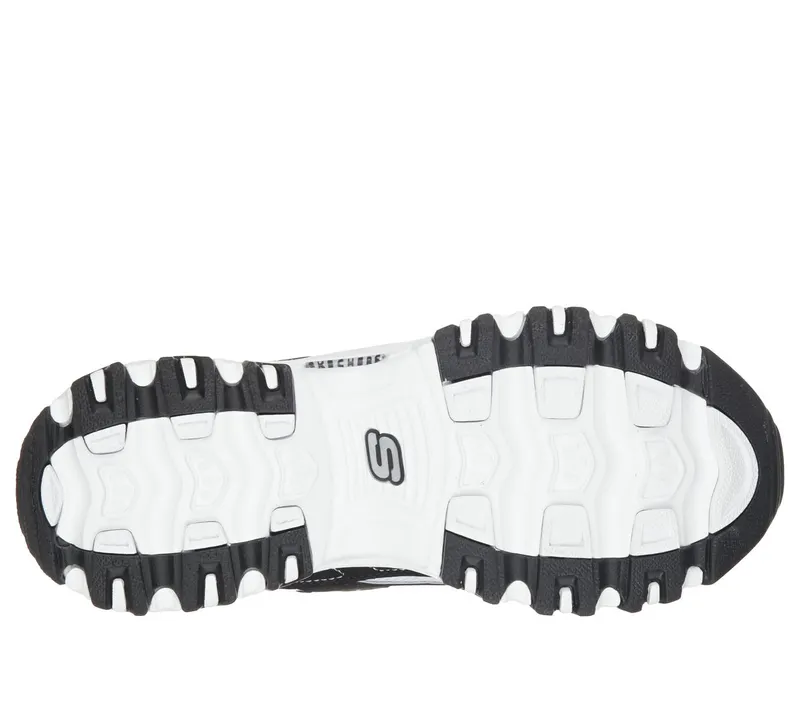 Skechers D’Lites – Biggest Fan Sneaker Black/White