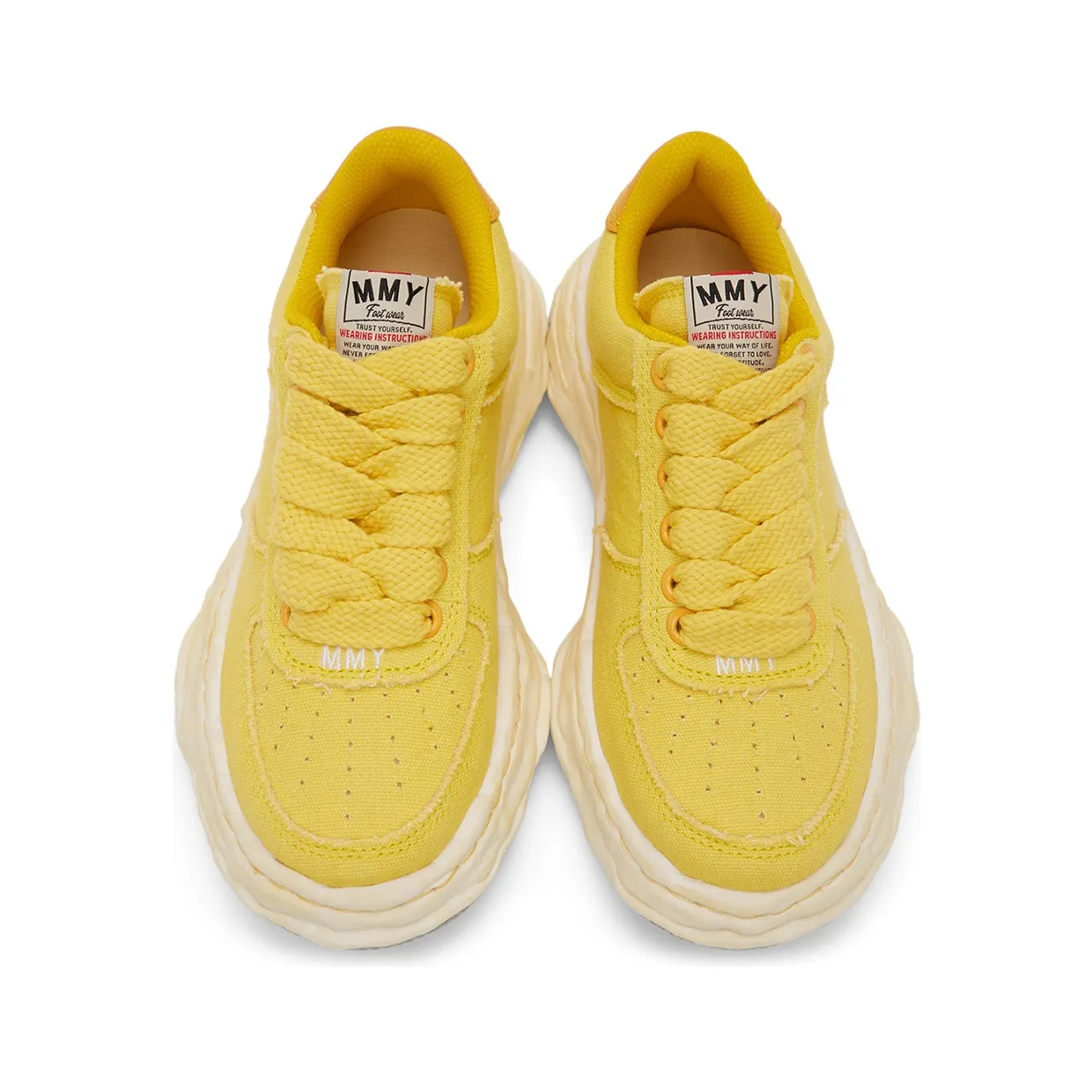 Miharayasuhiro Grey Wayne Low Sneakers (A08FW708) (5)