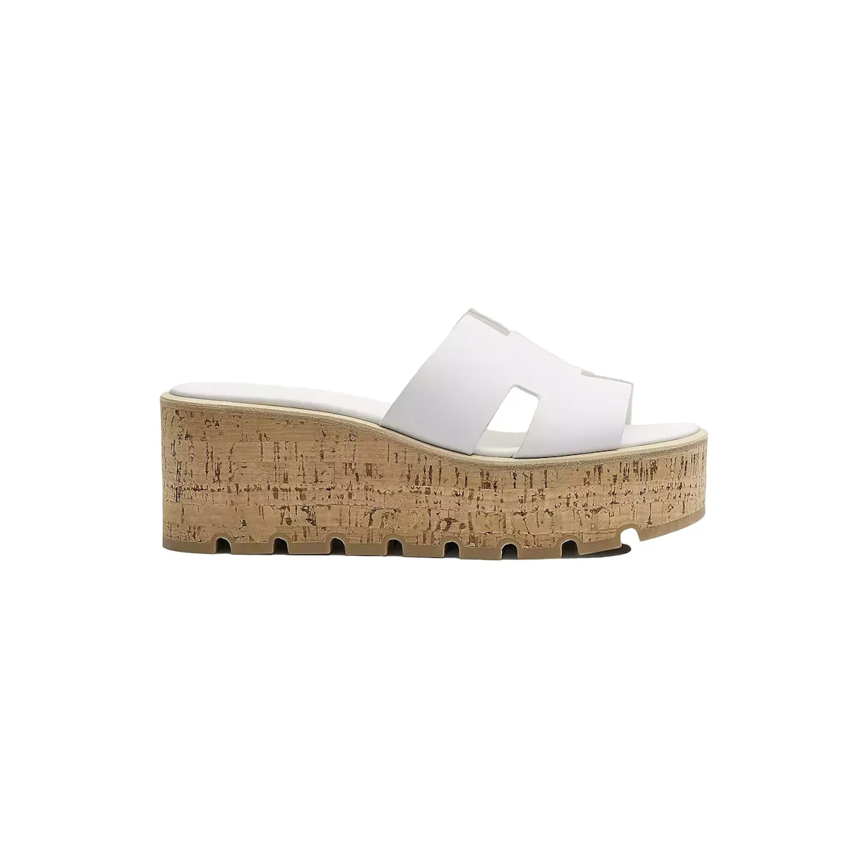 Hermes Eze 30 Sandal White (H221026Z 90360)