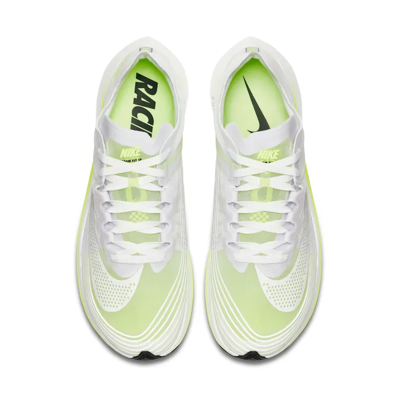 Nike Zoom Fly White Volt White/Volt Glow-Summit White (AJ9282-107)