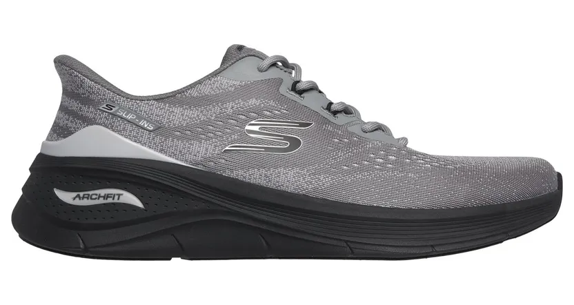 Skechers Slip-ins: Arch Fit 3.0 Sneaker Grijs/Zwart