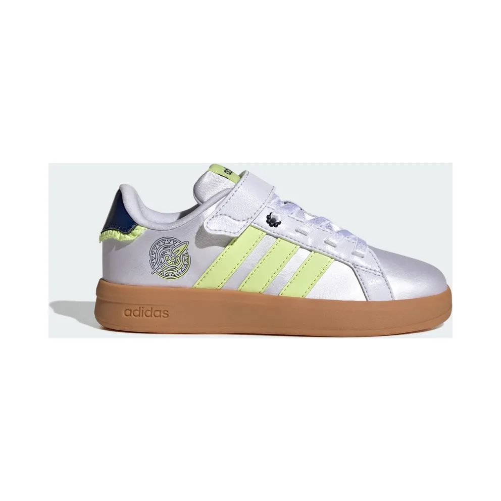 Adidas ADIDAS DISNEY GRAND COURT 3.0 Shoes KIDS Frozen Purple / Semi Frozen Lemon / Gum (KI9181)
