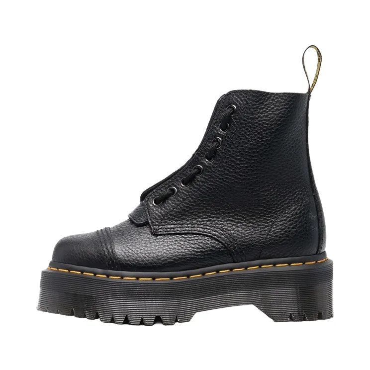 Dr Martens Sinclair Platform Boots “Black Milled Nappa” (22564001)