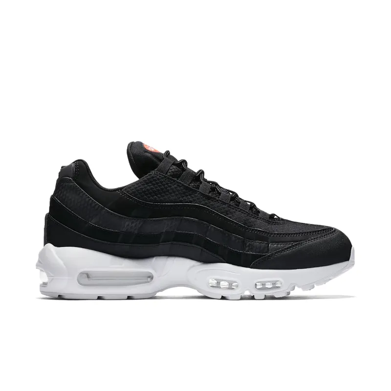Nike Air Max 95 Black White Team Orange Black/White-Team Orange-Black (924478-001)