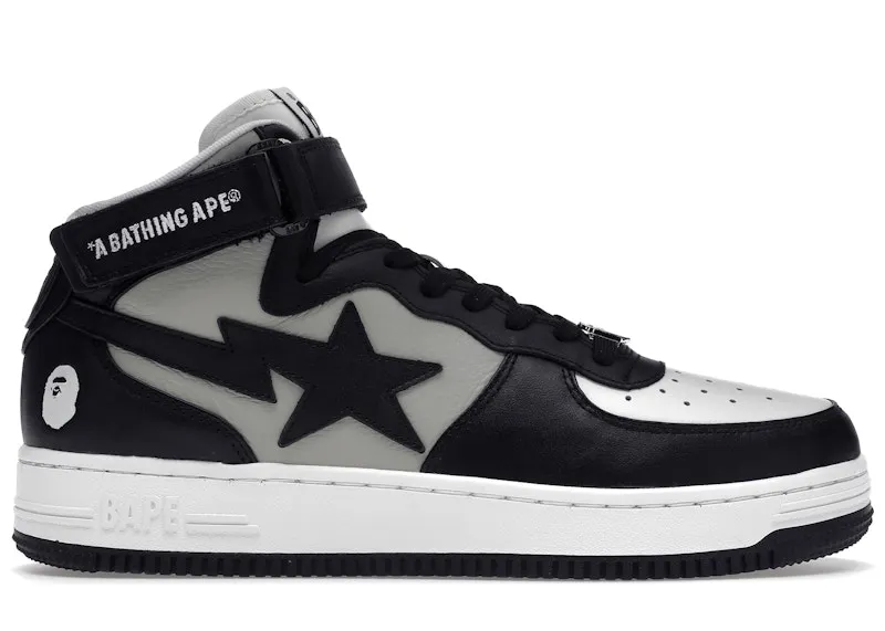 A Bathing Ape Bape Sta Mid Black (2022) (1I20-291-010 BLK)