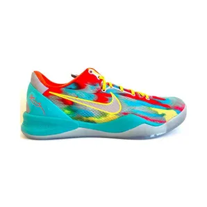 Nike Kobe 8 System ‘Venice Beach’ Stadium Grey/Metallic Silver-Tour Yellow (555035-002)