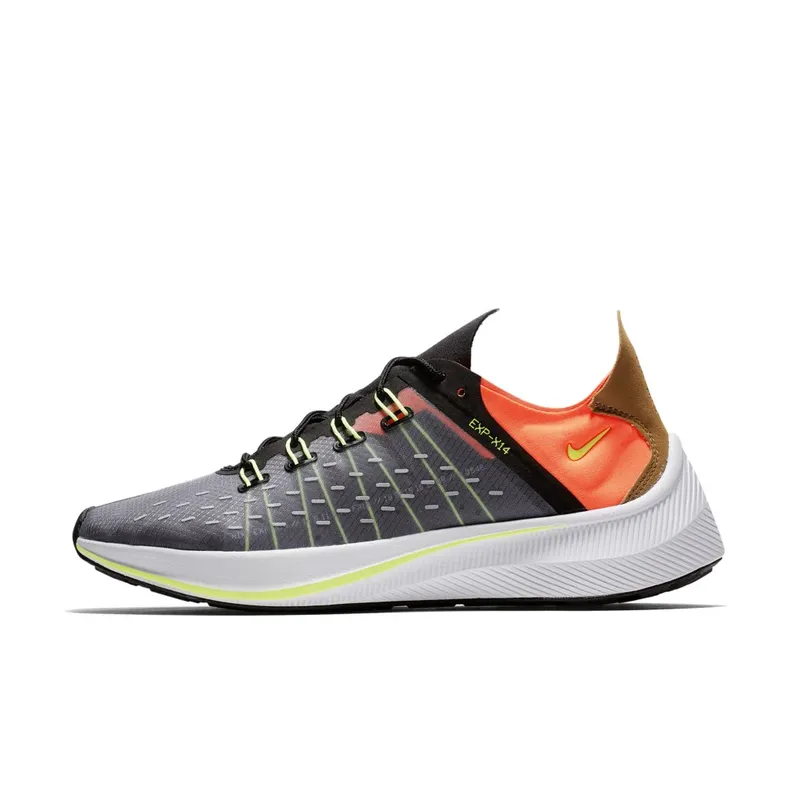 Nike EXP-X14 Black Volt Total Crimson Black/Volt-Total Crimson-Dark Grey-Wolf Grey-Golden Beige (AO1554-001)