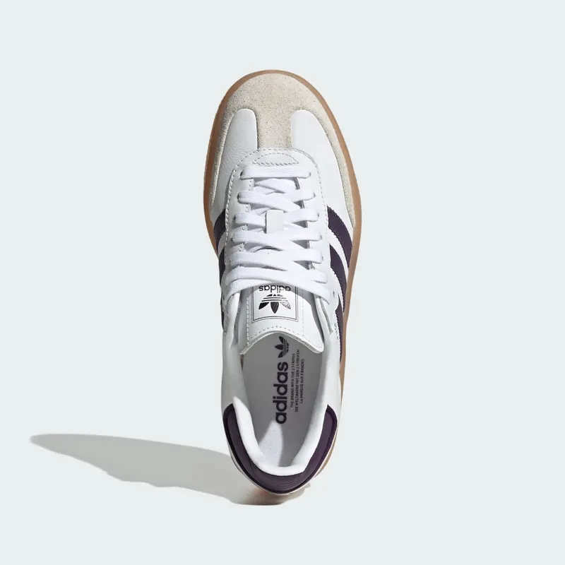 adidas Sambae White Off White Aurora Plum (JS3941)
