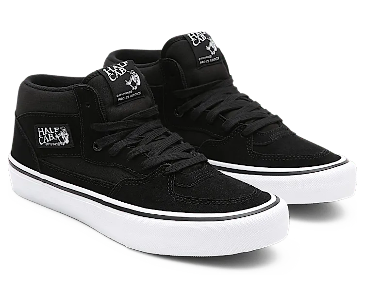 Vans Half Cab Pro ‘Black’ Black/Black/White (VN0A38CPB8C)