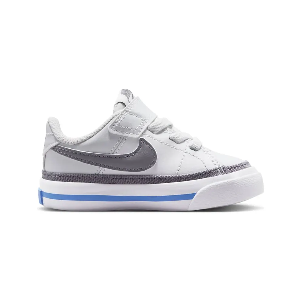 Nike Court Legacy Off White Crystal Blue Pencil Point (DA5382-135)