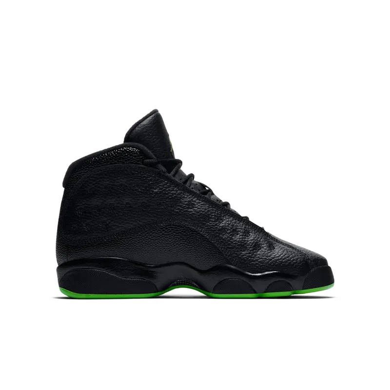Jordan 13 Retro Altitude 2017 (GS) Black/Altitude Green (414574-042)