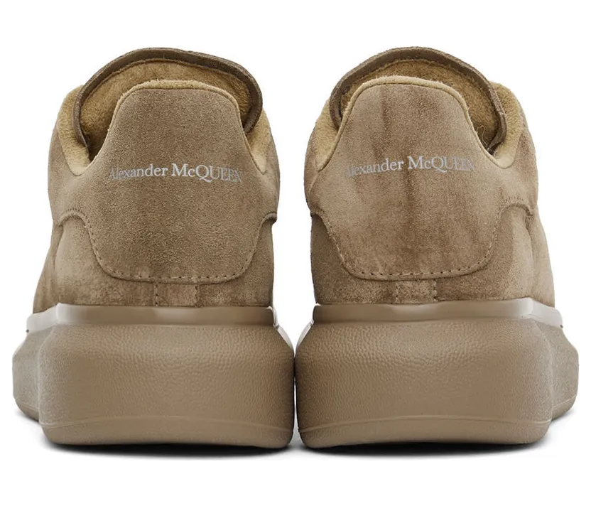 Alexander McQueen Brown Oversized Sneakers (688520WIA531808) (4)