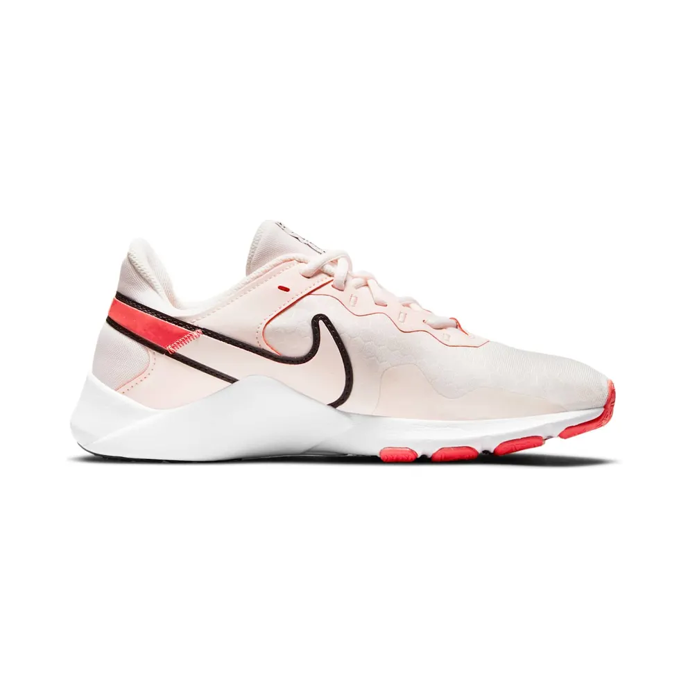 Nike Legend Essential 2 “Light Soft Pink / Magic Ember / Summit White / Black” (CQ9545-600)