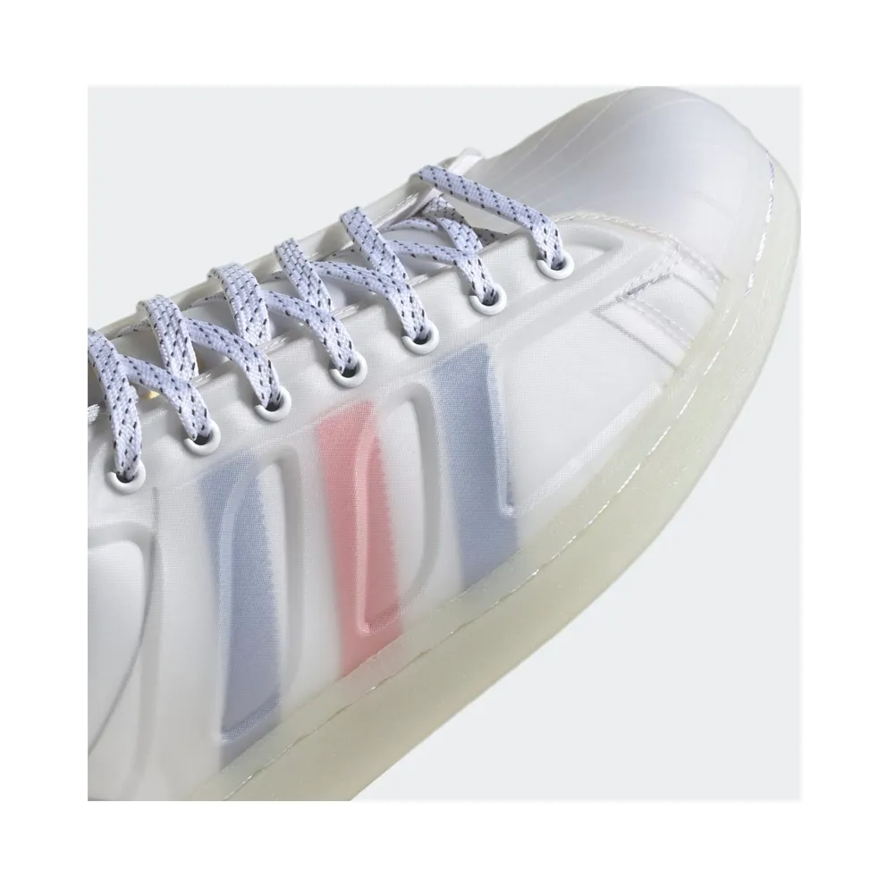 Adidas Superstar Futureshell Cloud White / Red / Gold Metallic (H00197)